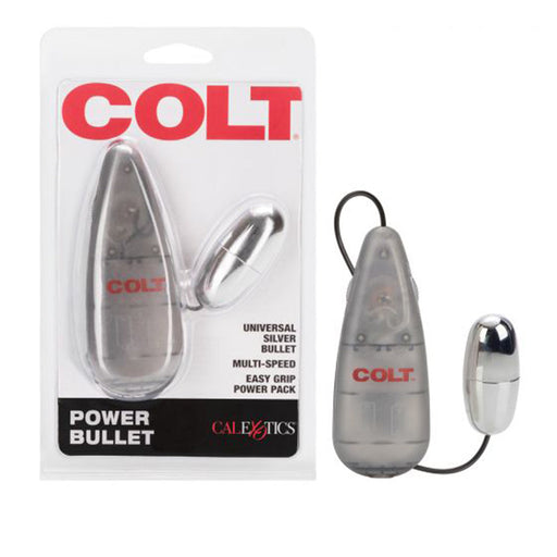 Colt - Multi-Speed Power Pak - Bullet Vibrator - Zilver-Erotiekvoordeel.nl