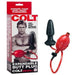 Colt - Opblaasbare Buttplug voor Beginners - Zwart/Rood-Erotiekvoordeel.nl