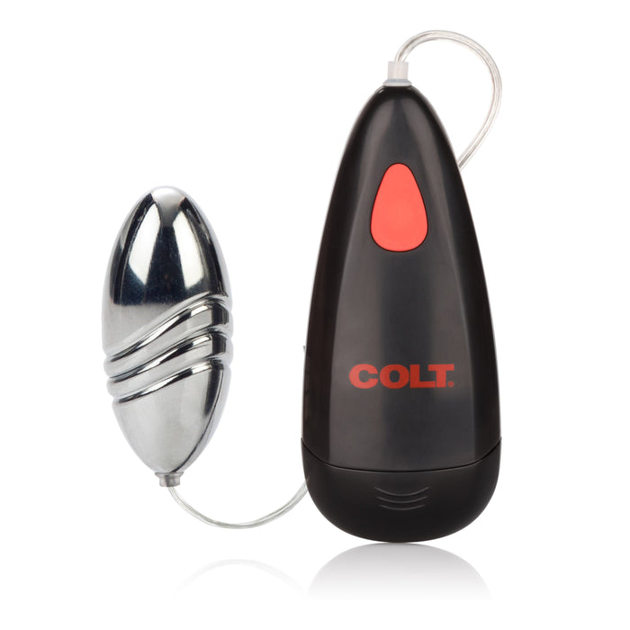 Colt - Waterproof Turbo Vibrerend Eitje - Zilver-Erotiekvoordeel.nl