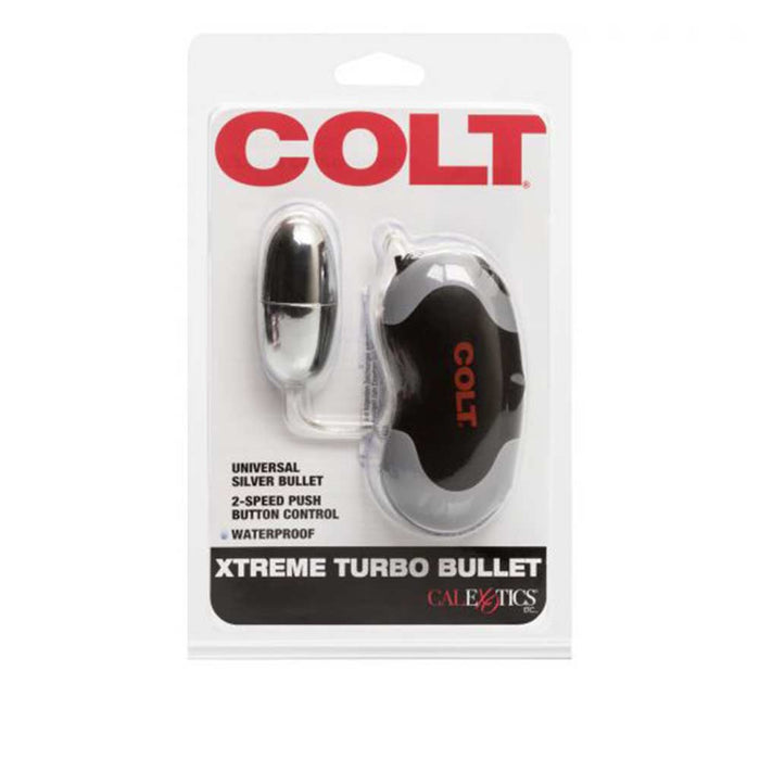 Colt - Xtreme Turbo Bullet Vibrator met Afstandsbediening - Zilver-Erotiekvoordeel.nl