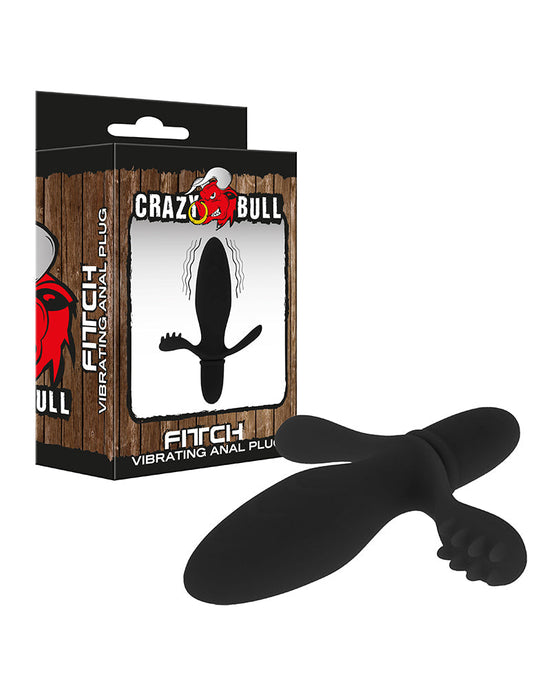 Crazy Bull - Vibrerende Buttplug Met Perineum Stimulator - Fitch-Erotiekvoordeel.nl