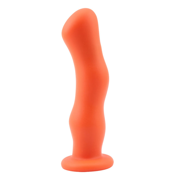 Curve Burst Liquid Siliconen Vibrator - Oranje-Erotiekvoordeel.nl