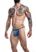 Cut4Men - Briefkini Herenstring - Blauw-Erotiekvoordeel.nl