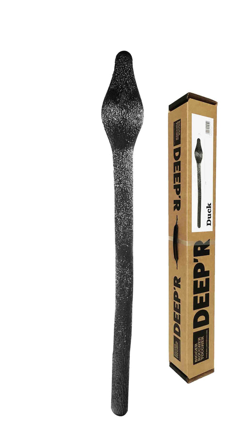 DEEP'R - Duck - Anaal Dildo - Zwart - 70 cm x Ø 7.80 cm-Erotiekvoordeel.nl