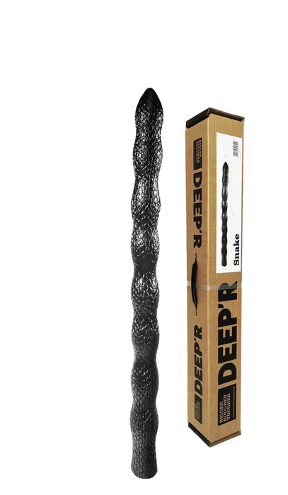 DEEP'R - Snake - Zwart - 70 cm - Ø 5.50 cm-Erotiekvoordeel.nl