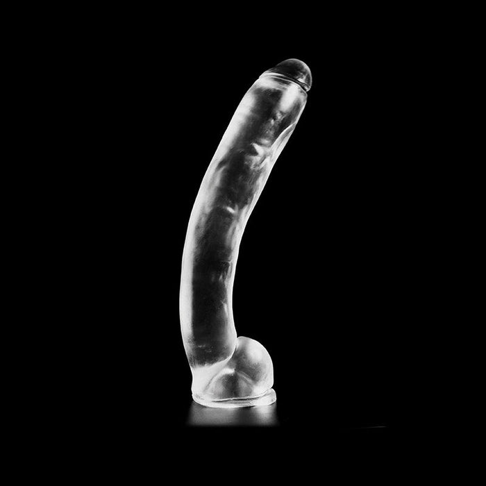 Dark Crystal - Anaal Dildo - 37,5 x 6 cm - Transparant-Erotiekvoordeel.nl