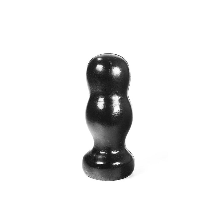 Dark Crystal - Bollen Buttplug - 14,5 x 6 cm - Zwart-Erotiekvoordeel.nl