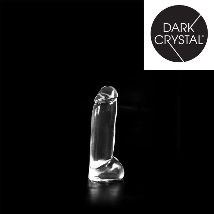 Dark Crystal - Dildo 21,5 x 6,3 cm - Transparant-Erotiekvoordeel.nl