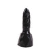 Dark Crystal - Dildo Met Extra Zware Voet 20 x 7 cm - Zwart-Erotiekvoordeel.nl