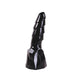 Dark Crystal - Dildo Met Extra Zware Voet 20 x 7 cm - Zwart-Erotiekvoordeel.nl