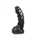 Dark Crystal - Dildo Met noppen 22 x 5 cm - Zwart-Erotiekvoordeel.nl