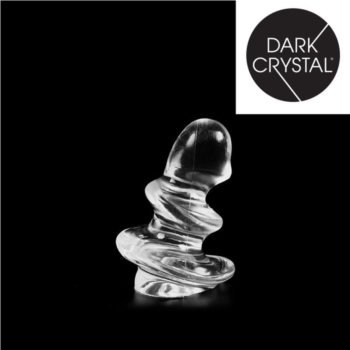 Dark Crystal - Schroef Buttplug - 16 x 11 cm - Transparant-Erotiekvoordeel.nl