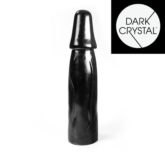 Dark Crystal - XXL Anaal Dildo - 33 x 8,5 cm - Zwart-Erotiekvoordeel.nl