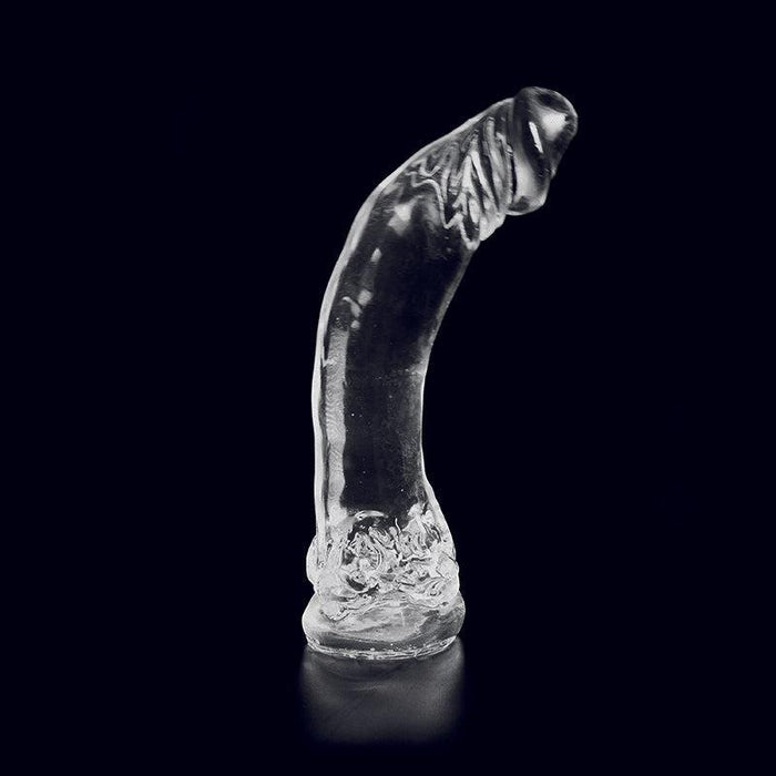 Dark Crystal - XXL Dildo - 34 x 7 cm - Transparant-Erotiekvoordeel.nl