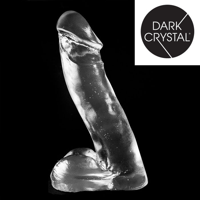 Dark Crystal - XXL Dildo - 38 x 8 cm - Transparant-Erotiekvoordeel.nl