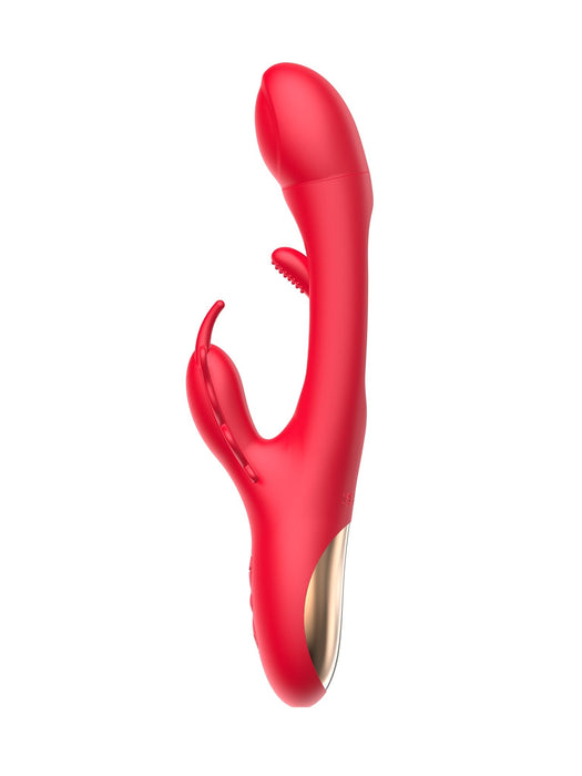 Delfi Toys - Butterfly Finger Tapping Tarzan Vibrator - Roze-Erotiekvoordeel.nl