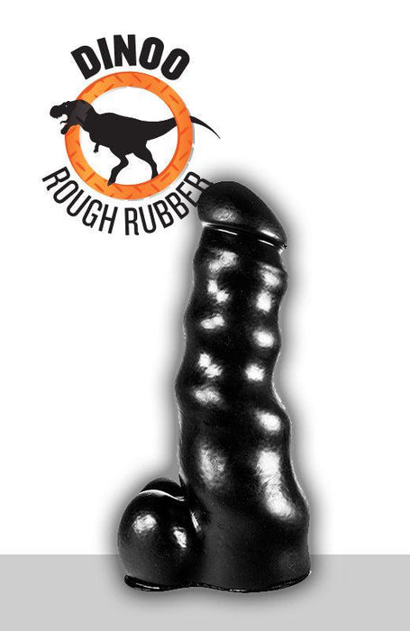 Dinoo - Anaal Dildo - Dilong 25 cm - Zwart-Erotiekvoordeel.nl