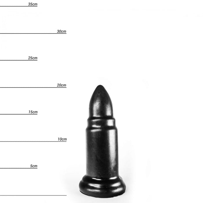 Dinoo - Buttplug - Proa - 20,5 cm - Zwart-Erotiekvoordeel.nl