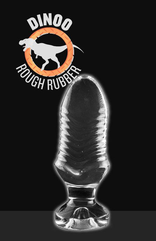 Dinoo - Buttplug - Tanius - 23 x 7 cm - Transparant-Erotiekvoordeel.nl