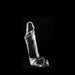 Dinoo - Dildo Avalonia - 21 x 5,2 cm - Transparant-Erotiekvoordeel.nl