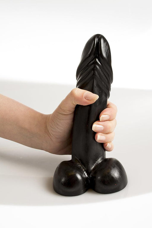 Dinoo - Dildo - Avalonia - 21 x 5,2 cm - Zwart-Erotiekvoordeel.nl