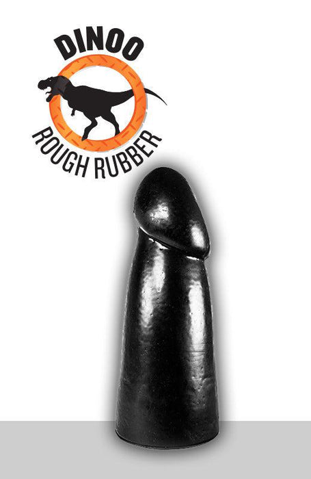 Dinoo - Dildo - Bolong - 20 cm - Zwart-Erotiekvoordeel.nl