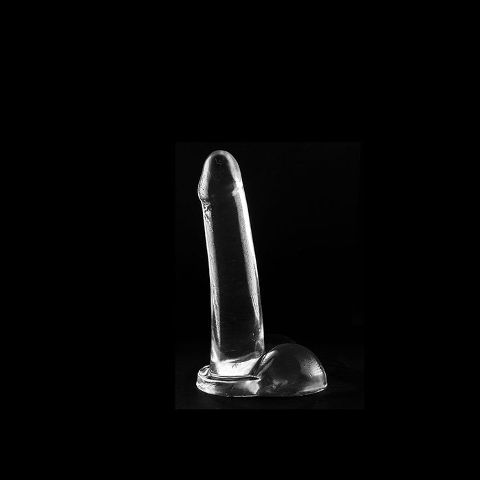 Dinoo - Dildo - Datou - 19 x 3.7 cm - Transparant-Erotiekvoordeel.nl