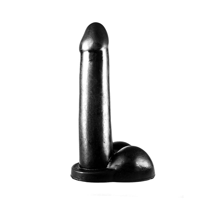 Dinoo - Dildo - Diceratops - 29 x 6 cm - Zwart-Erotiekvoordeel.nl