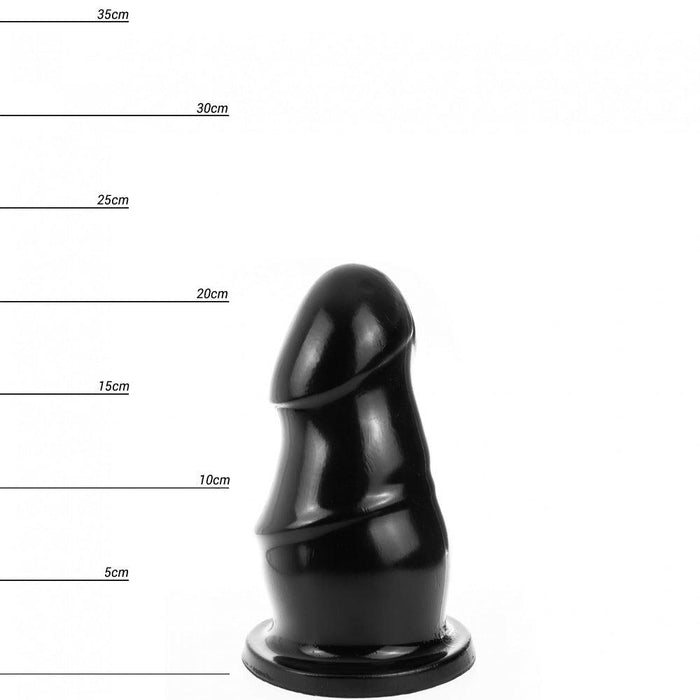 Dinoo - Dildo HUNG - Byte 22 x 9 cm - Zwart-Erotiekvoordeel.nl