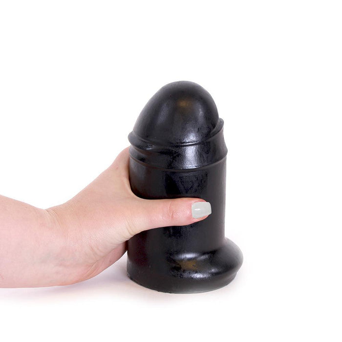 Dinoo - Dildo HUNG - Snapp 16 x 8 cm - Zwart-Erotiekvoordeel.nl