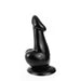 Dinoo - Dildo HUNG - Titan 24 x 4,5 cm - Zwart-Erotiekvoordeel.nl