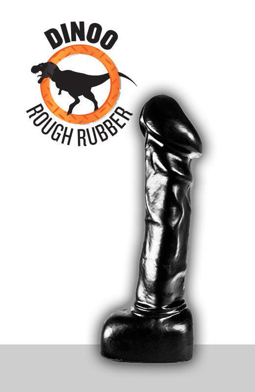 Dinoo - Dildo - Haya - 25,5 x 6,5 cm - Zwart-Erotiekvoordeel.nl