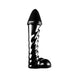 Dinoo - Dildo - Irritator - 29 x 7,6 cm - Zwart-Erotiekvoordeel.nl