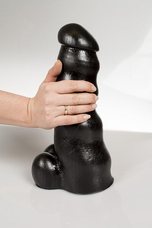 Dinoo - Dildo Itemirus - 32 x 11 cm - Zwart-Erotiekvoordeel.nl