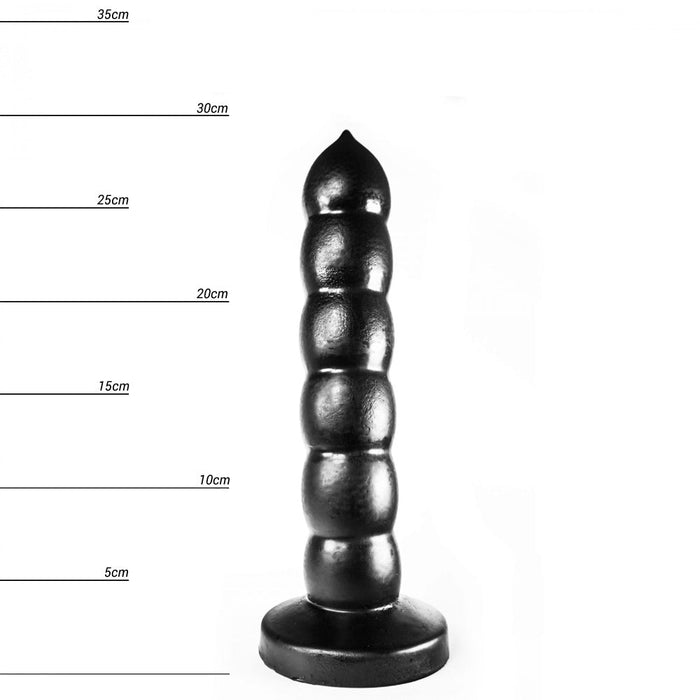 Dinoo - Dildo - Mega - 29 x 5,5 cm - Zwart-Erotiekvoordeel.nl