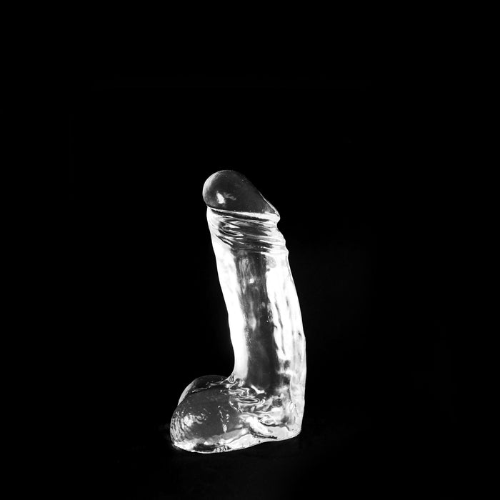 Dinoo - Dildo - Overo - 22,5 cm - Transparant-Erotiekvoordeel.nl