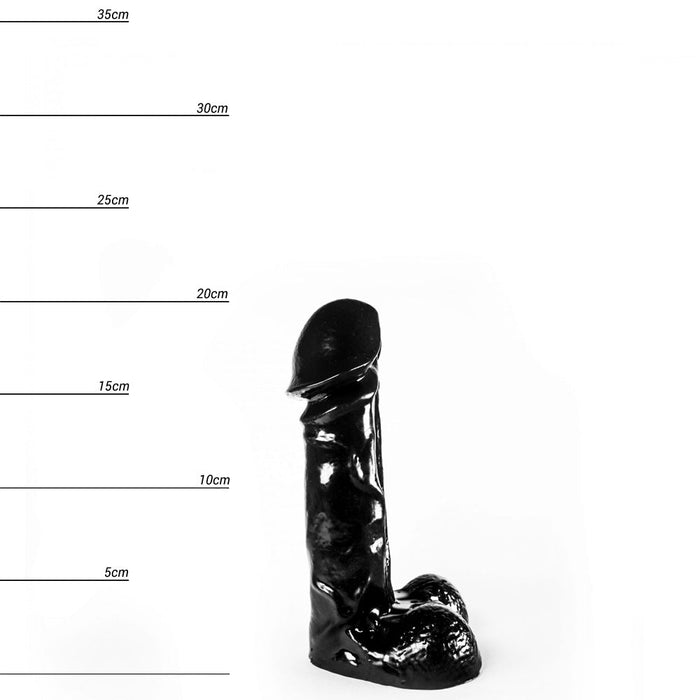 Dinoo - Dildo - Raptor - 20,5 x 6,5 cm – Zwart-Erotiekvoordeel.nl