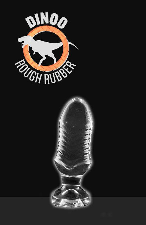 Dinoo - Dildo - Rugops - 18 cm - Transparant-Erotiekvoordeel.nl