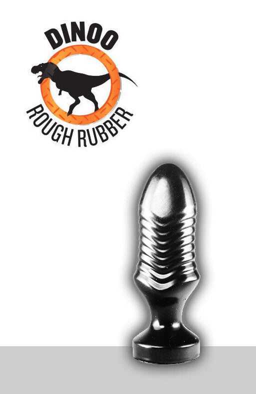 Dinoo - Dildo - Rugops - 18 x 5,4 cm - Zwart-Erotiekvoordeel.nl