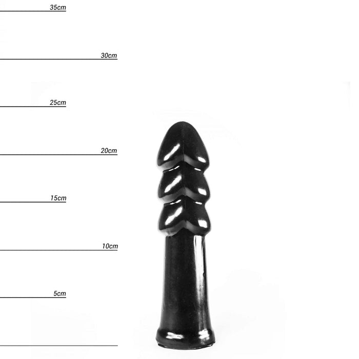 Dinoo - Dildo T-Rex 23.5 x 5,5 cm - Zwart-Erotiekvoordeel.nl