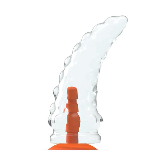 Dinoo - Primal Desires Extra Grote Dildo Met Zuignap Acro - Transparant-Erotiekvoordeel.nl