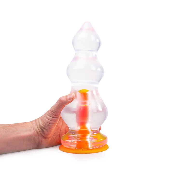 Dinoo - Primal Desires Extra Grote Dildo Met Zuignap Hadro - Transparant-Erotiekvoordeel.nl