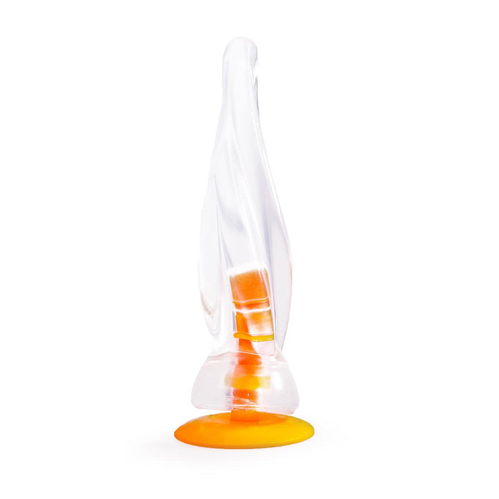 Dinoo - Primal Desires Extra Grote Dildo Met Zuignap Stego - Transparant-Erotiekvoordeel.nl