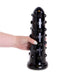 Dinoo - XXL Anaal Dildo HUNG Jaws 29,5 x 6 cm - Zwart-Erotiekvoordeel.nl