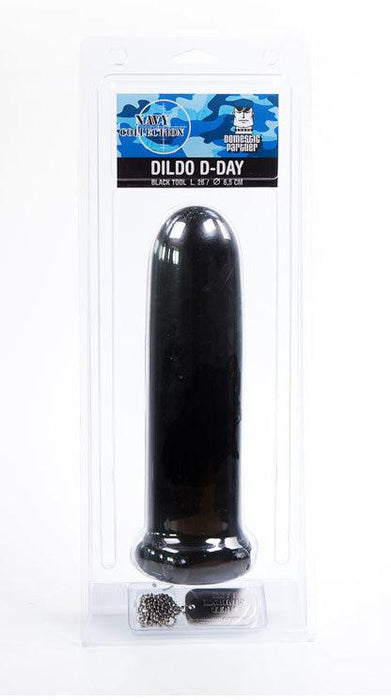 Domestic Partner - D-day - Anaal Dildo - 26 x 6 cm - Zwart-Erotiekvoordeel.nl