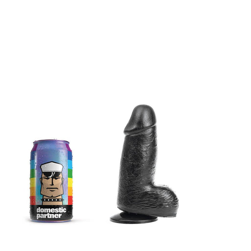 Domestic Partner - Dildo Hans - Small - Zwart-Erotiekvoordeel.nl