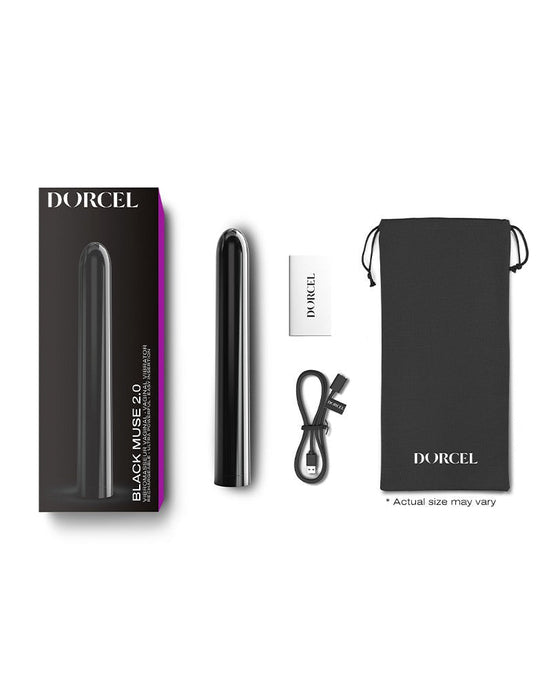 Dorcel - Black Muse 2.0 Bullet Vibrator - Zwart-Erotiekvoordeel.nl