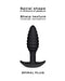 Dorcel - Buttplug - Spiraalvormige Buttplug - Anaal Speeltje - Siliconen - Zwart-Erotiekvoordeel.nl