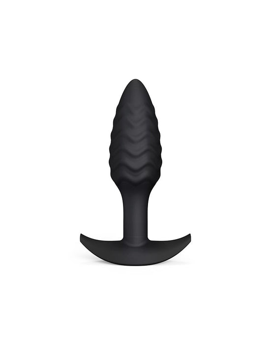 Dorcel - Buttplug - Wavy Buttplug - Anaal Speeltje - Siliconen - Zwart-Erotiekvoordeel.nl