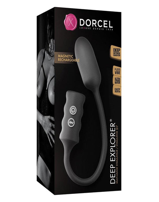 Dorcel - Deep Explorer Vibrator - Zwart/Goud-Erotiekvoordeel.nl